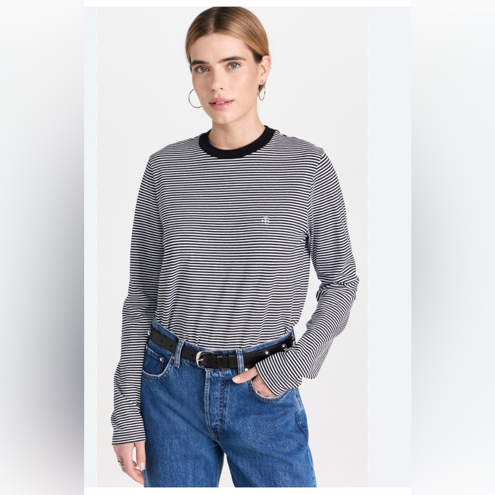 Anine Bing Rylan Long sleeve tee